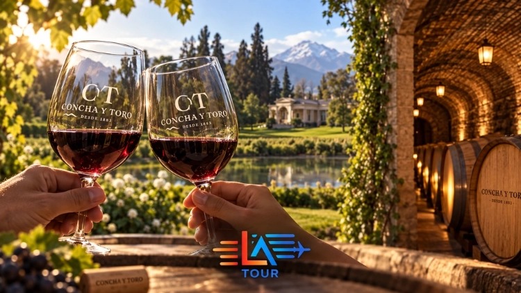 Tour na Vin&iacute;cola Concha e Toro com Ticket Incluso